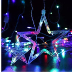 GUIRNALDAS DE ESTRELLAS Y LUNAS MULTICOLOR DP-1067