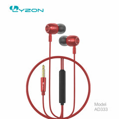 CDMX-Audífonos Manos Libres Metálico AD333