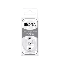 1HORA Cable Stela USB 2.1a Tipo C CAB164