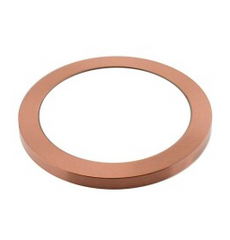 Caja de 60 pz Plafón Led 15w Led Ajustable Luz Blanca Acabado Bronce PLAJ15W-CM