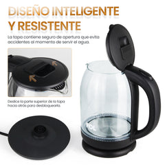 Tetera Hervidor Eléctrico FOL FK-M518