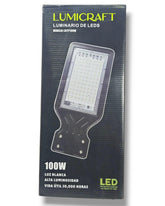 SET 2 PIEZAS DE LUMINARIO DE LEDS 100W