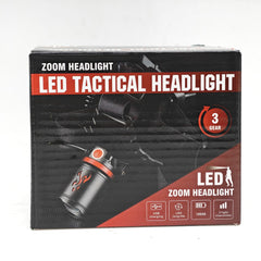 LAMPARA TACTICA LED ZOOM HEADLIGHT LJK DT-808-539