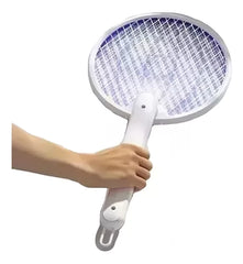 Raqueta Eléctrica Mata Mosquitos 3 En 1 Usb Con Luz LED ZY-XQ01