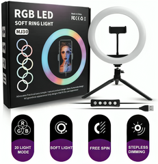 Aro de luz RGB 18" DP-10177