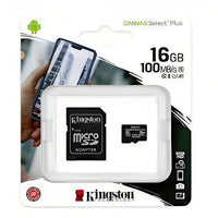 MICRO SD 16GB 16G.MICRO.KINGSTON(NEGRO)