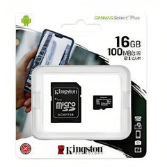 MICRO SD 16GB 16G.MICRO.KINGSTON(NEGRO)