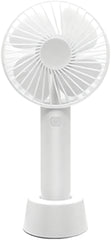 VENTILADOR DE MANO CON BASE Y PILA FS-1106