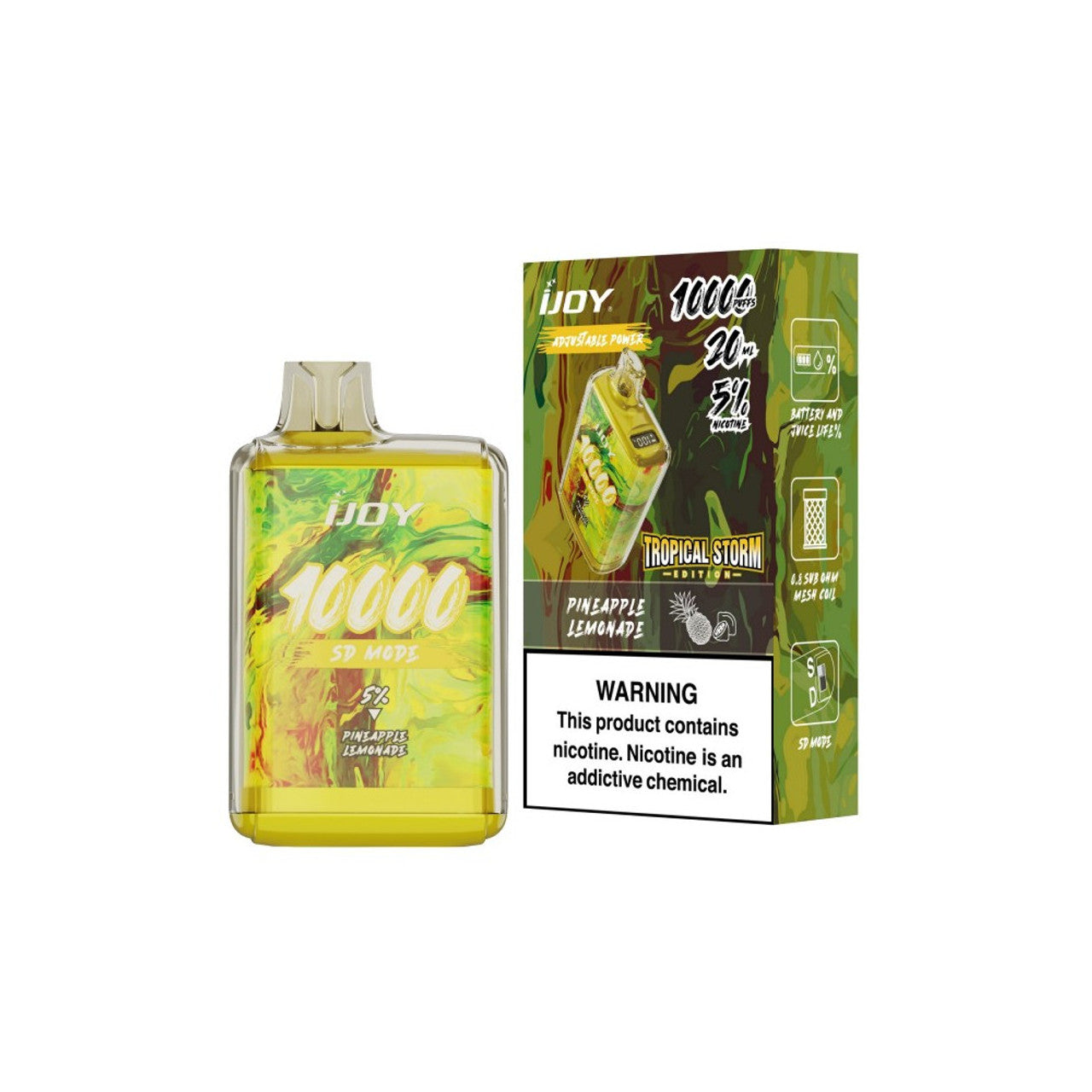 masking IJOY 10000PUFFS