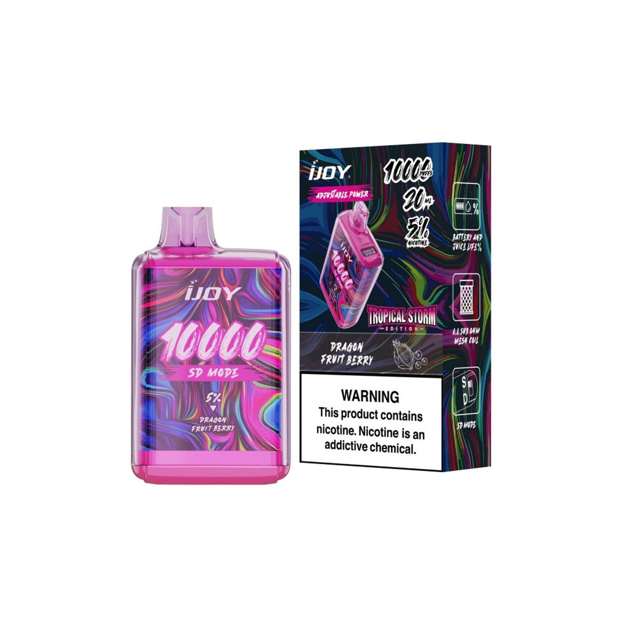 masking IJOY 10000PUFFS