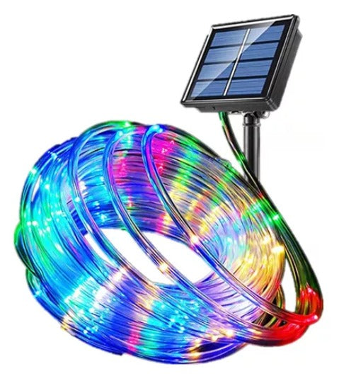 Manguera Solar Navideña Multicolor 10Metros YASUHISA