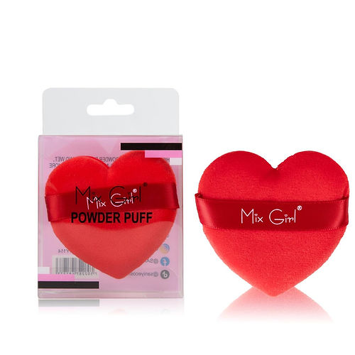 (12 piezas) Esponja forma corazón Y115 SANIYE
