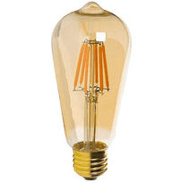 100 pz Caja Foco Vintage 8w ST64