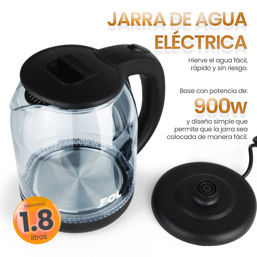 Tetera Hervidor Eléctrico FOL FK-M518