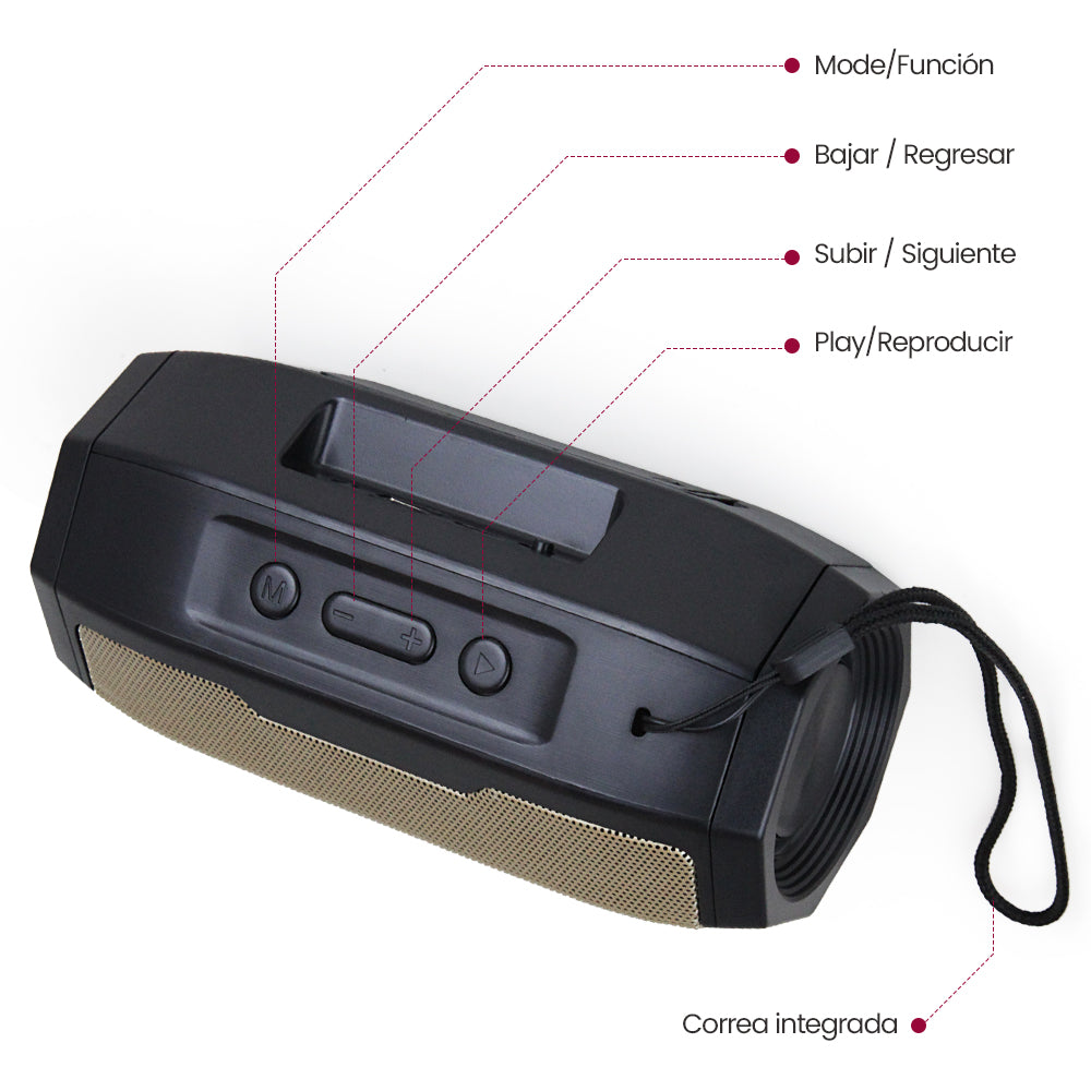 BOCINA BLUETOOTH REGARGABLE  C10