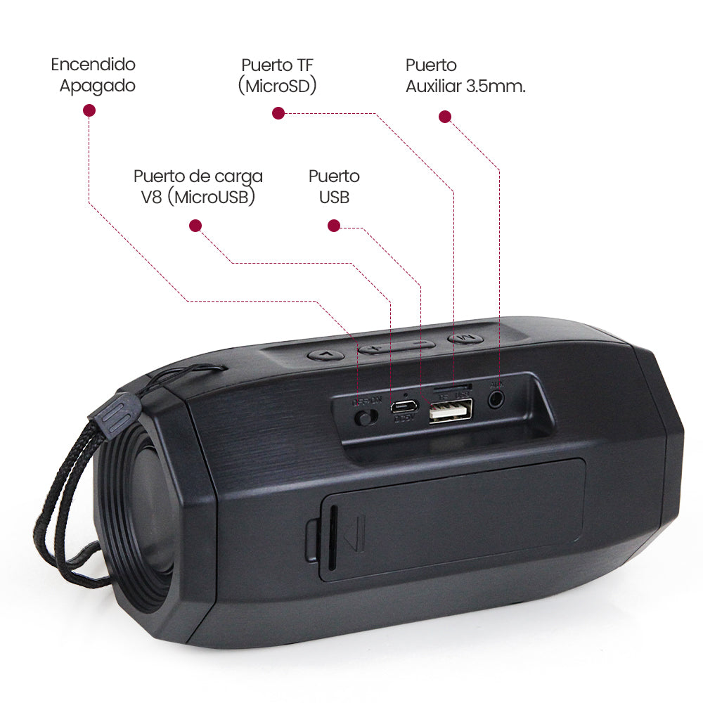 BOCINA BLUETOOTH REGARGABLE  C10