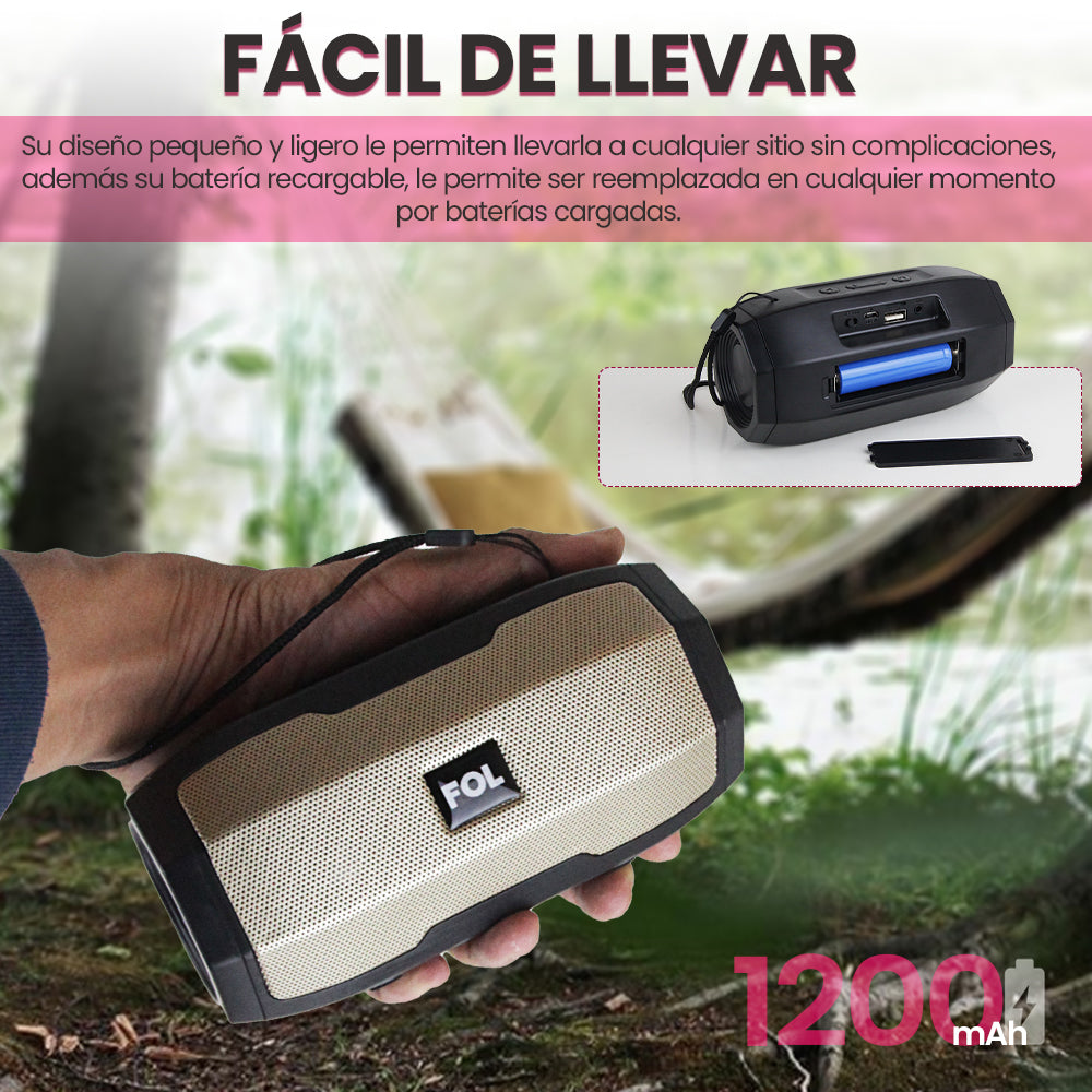BOCINA BLUETOOTH REGARGABLE  C10