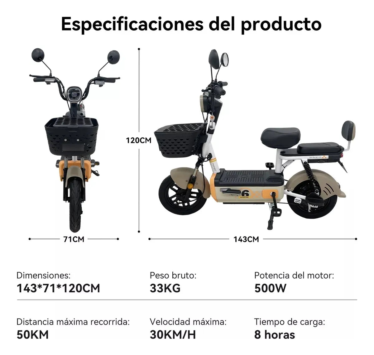 BICICLETA ELECTRICA CX-D12