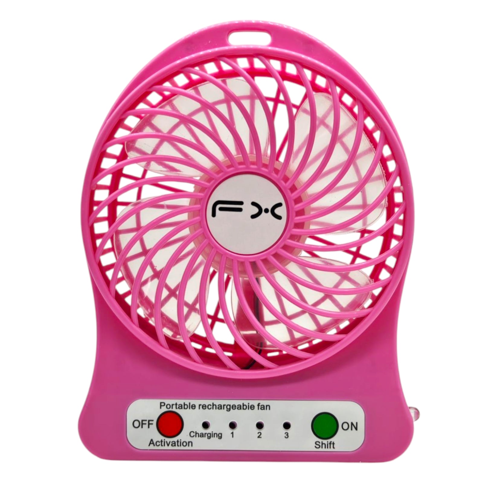Mini Ventilador Portátil De Pila Recargable FX