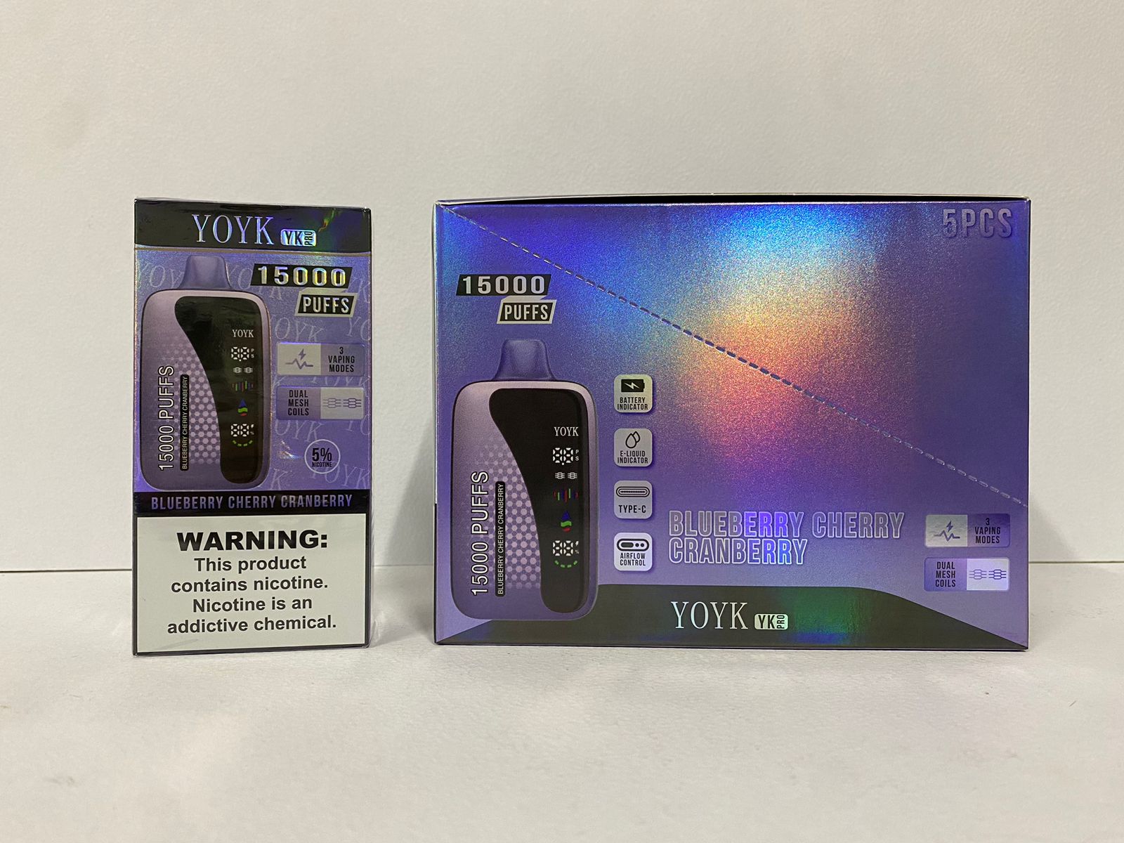 Vaper YOYK 15000 PUFFS 10pz
