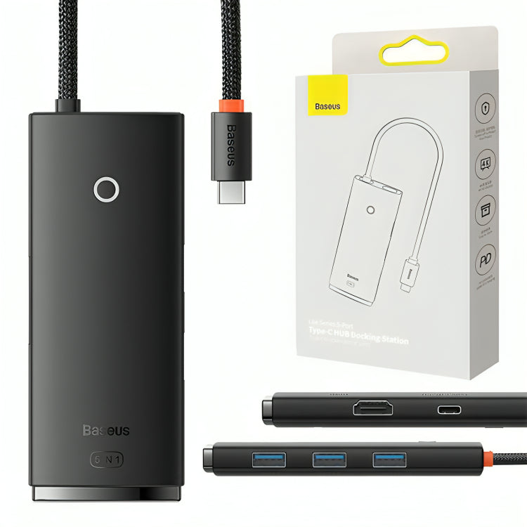 HUB adaptador Serie Lite 5 puertos tipo c  HUB051