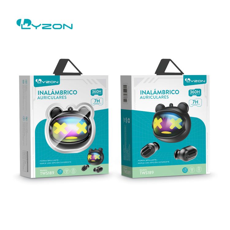 CDMX-AUDIFONOS BLUETOOTH LYZON TWS189