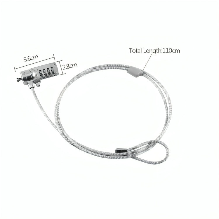 Candado de clabe para laptop  ZH61