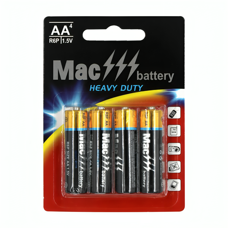 Paquete De Pila 4PZ AA BL020