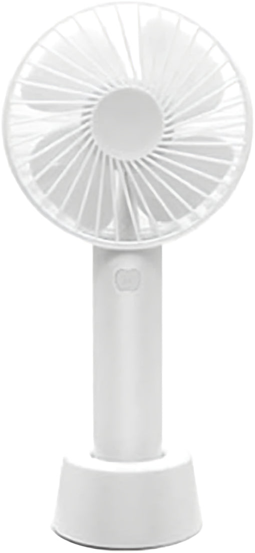 VENTILADOR DE MANO CON BASE Y PILA   FS-1106