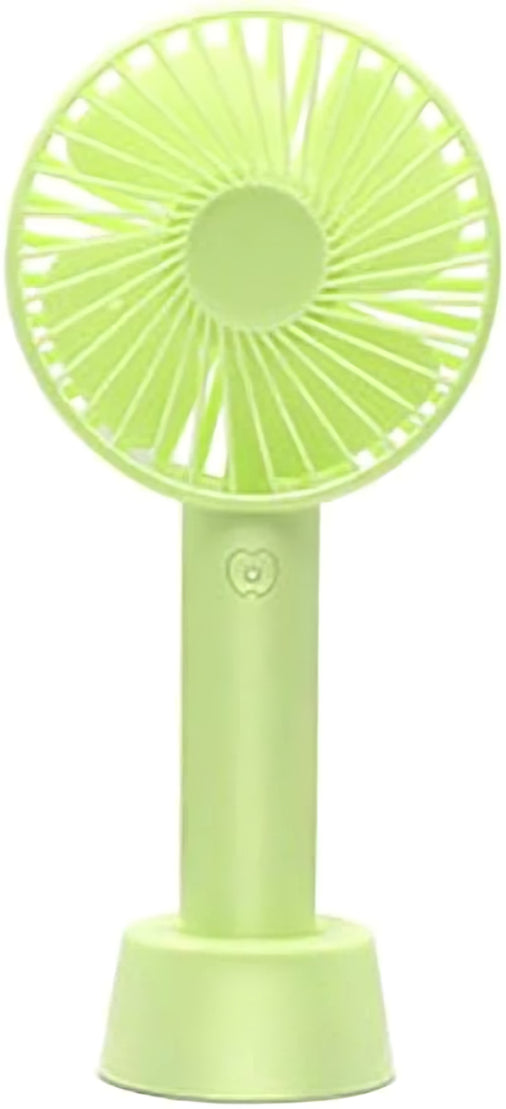 VENTILADOR DE MANO CON BASE Y PILA   FS-1106